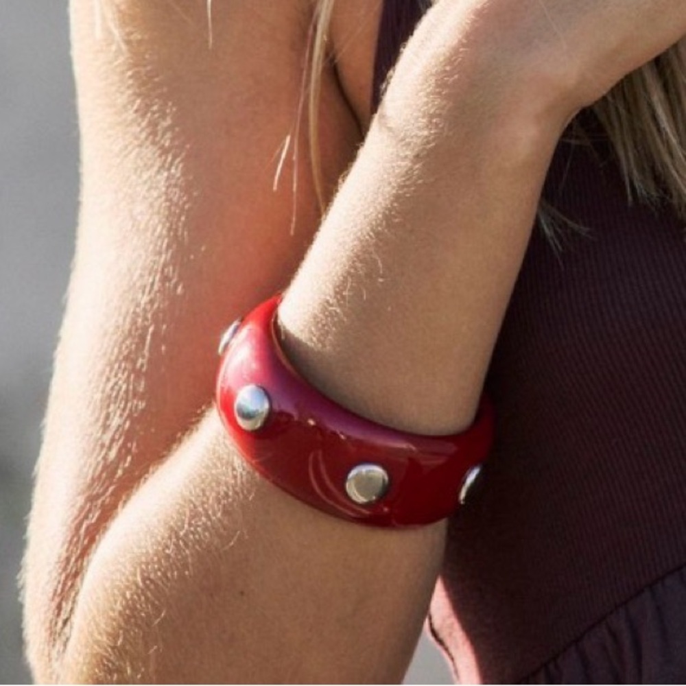 NWT / Free People / Deep Red Bangle / NEW - Picture 13 of 16